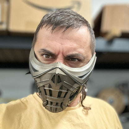 Scorpion mask - Mortal Kombat 1 Movie