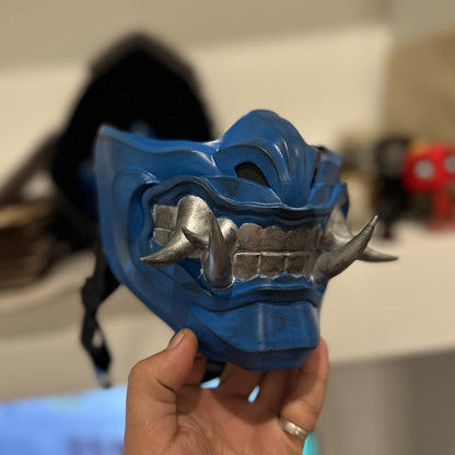 Sub Zero mask from Mortal Kombat 11 - Grandmaster Icy Mask