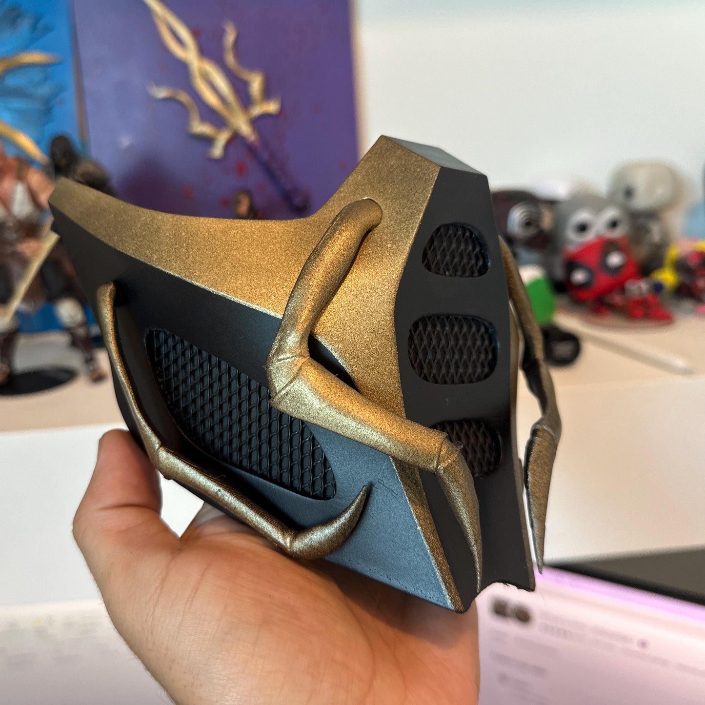 Scorpion Alternative mask from Mortal Kombat - Grand Master V1