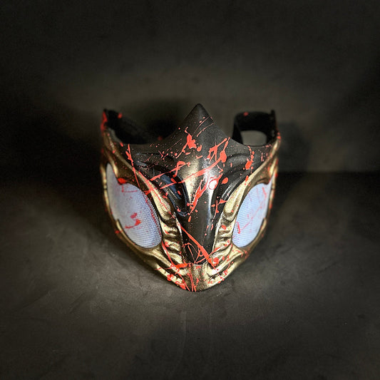 Sub Zero mask from Mortal Kombat 1 - Polar Vortex