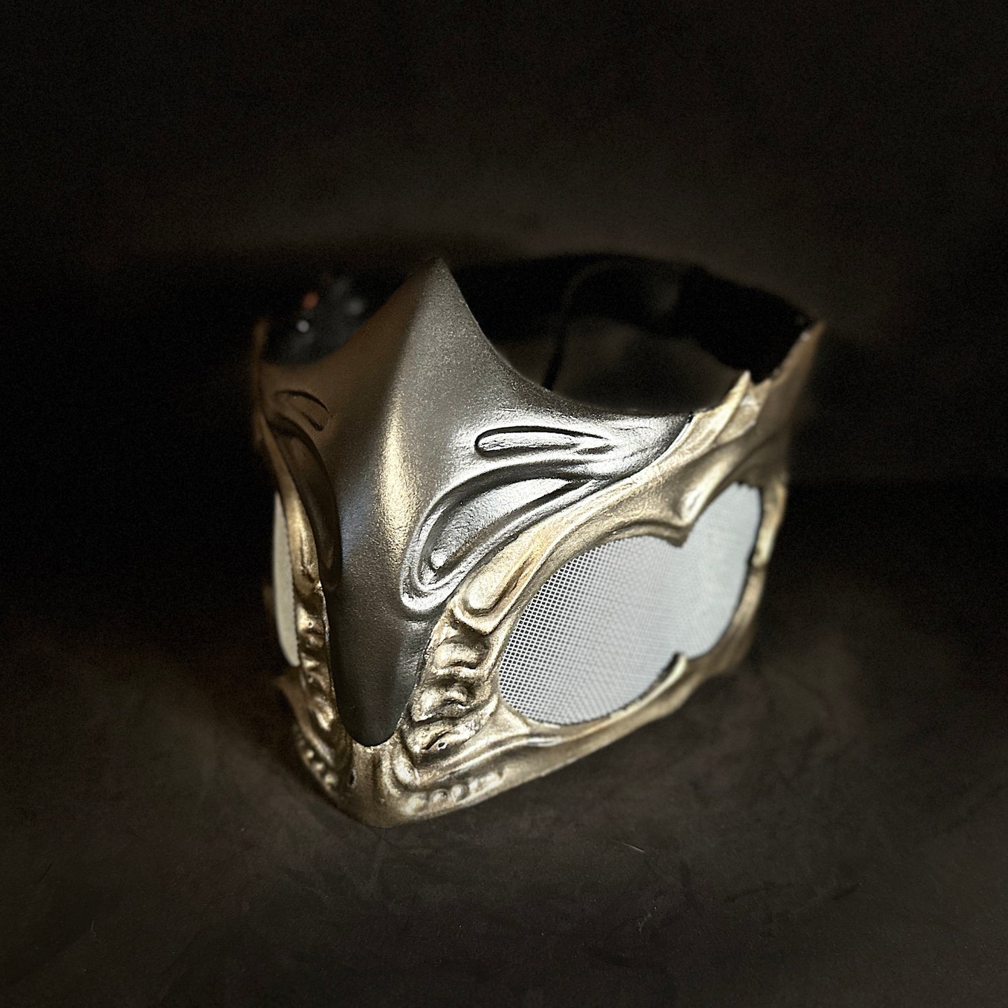 Sub Zero mask from Mortal Kombat 1 - Polar Vortex