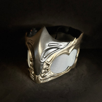 Sub Zero mask from Mortal Kombat 1 - Polar Vortex