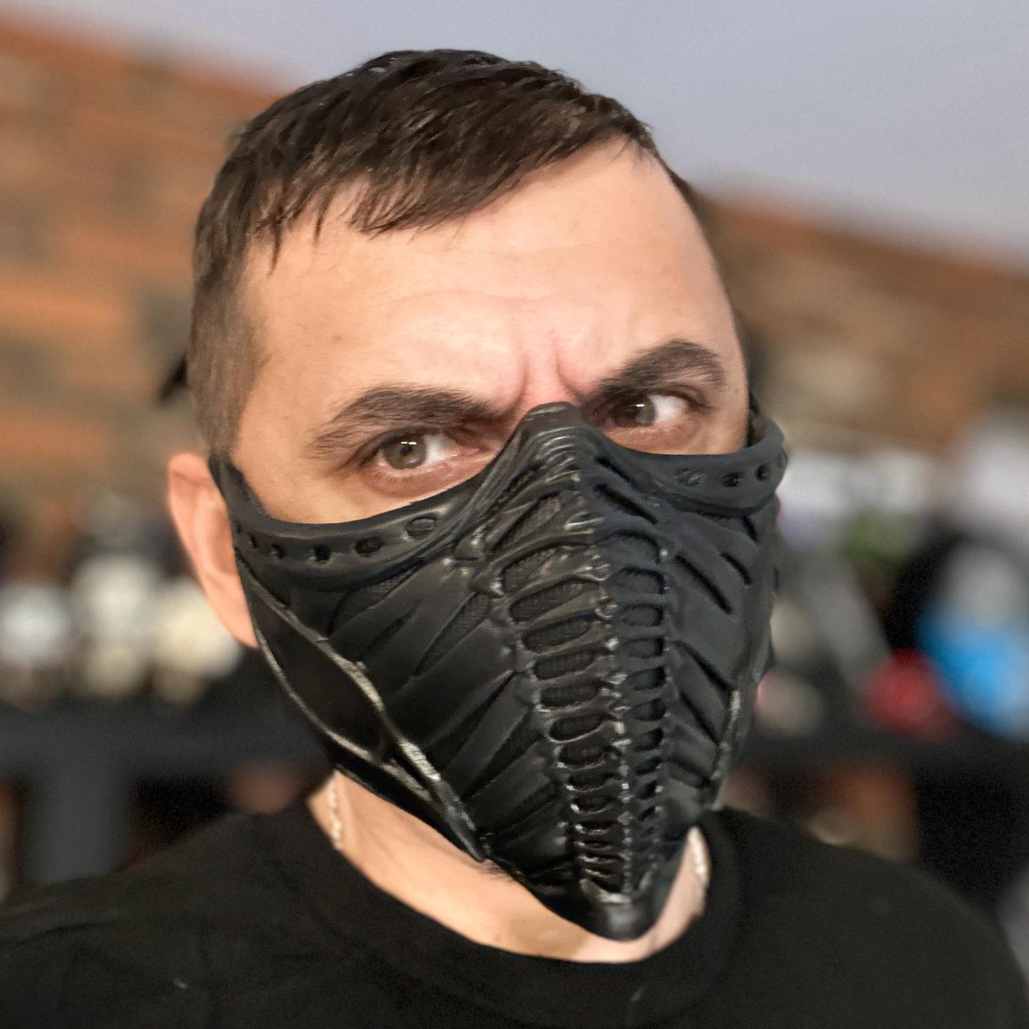 Noob Saibot mask from Mortal Kombat 1 - Havik's creation