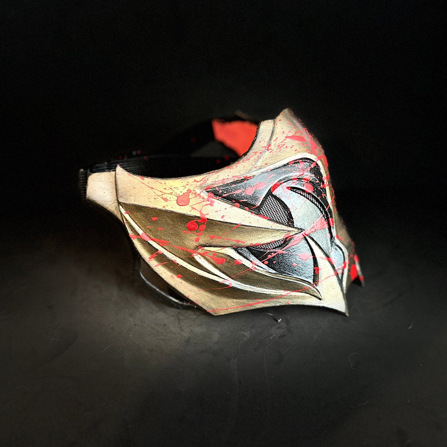 Scorpion mask from Mortal Kombat 1 - World of Flame