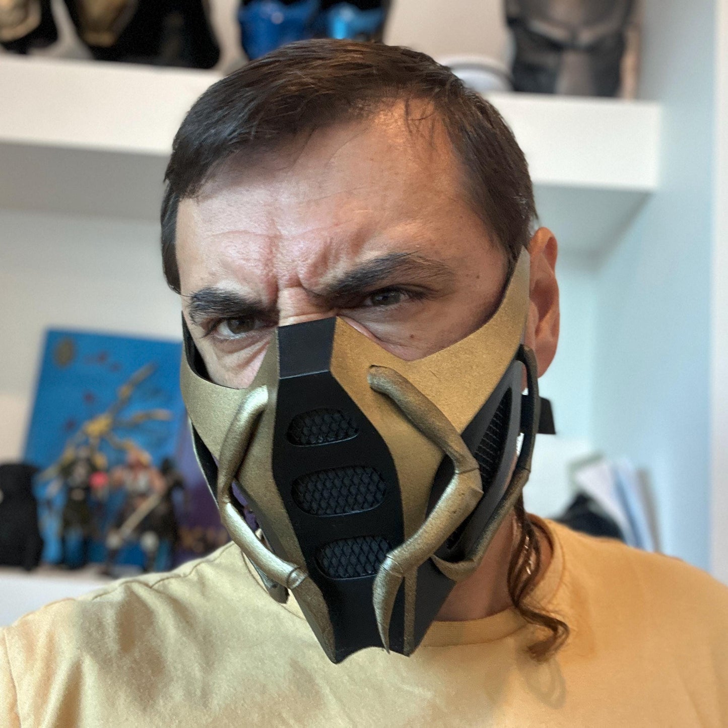 Scorpion Alternative mask from Mortal Kombat - Grand Master V1