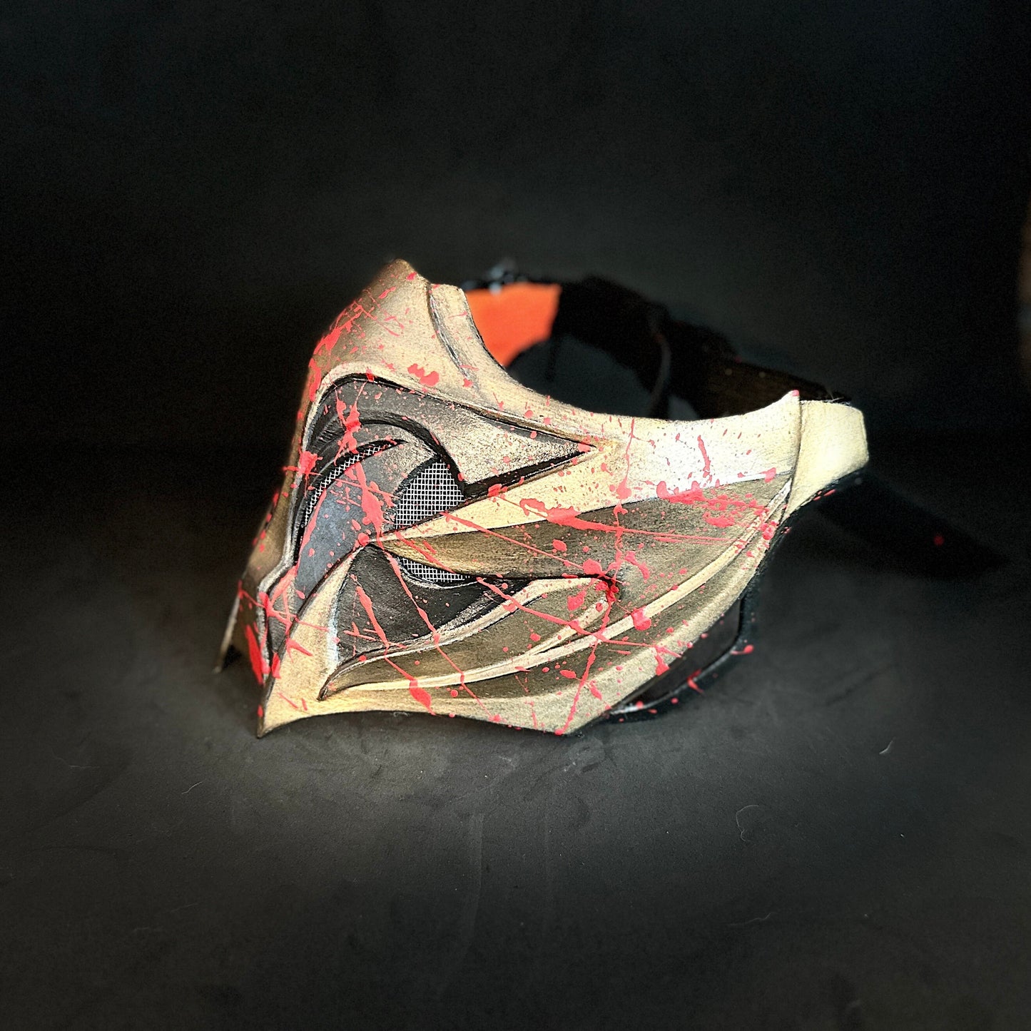 Scorpion mask from Mortal Kombat 1 - World of Flame