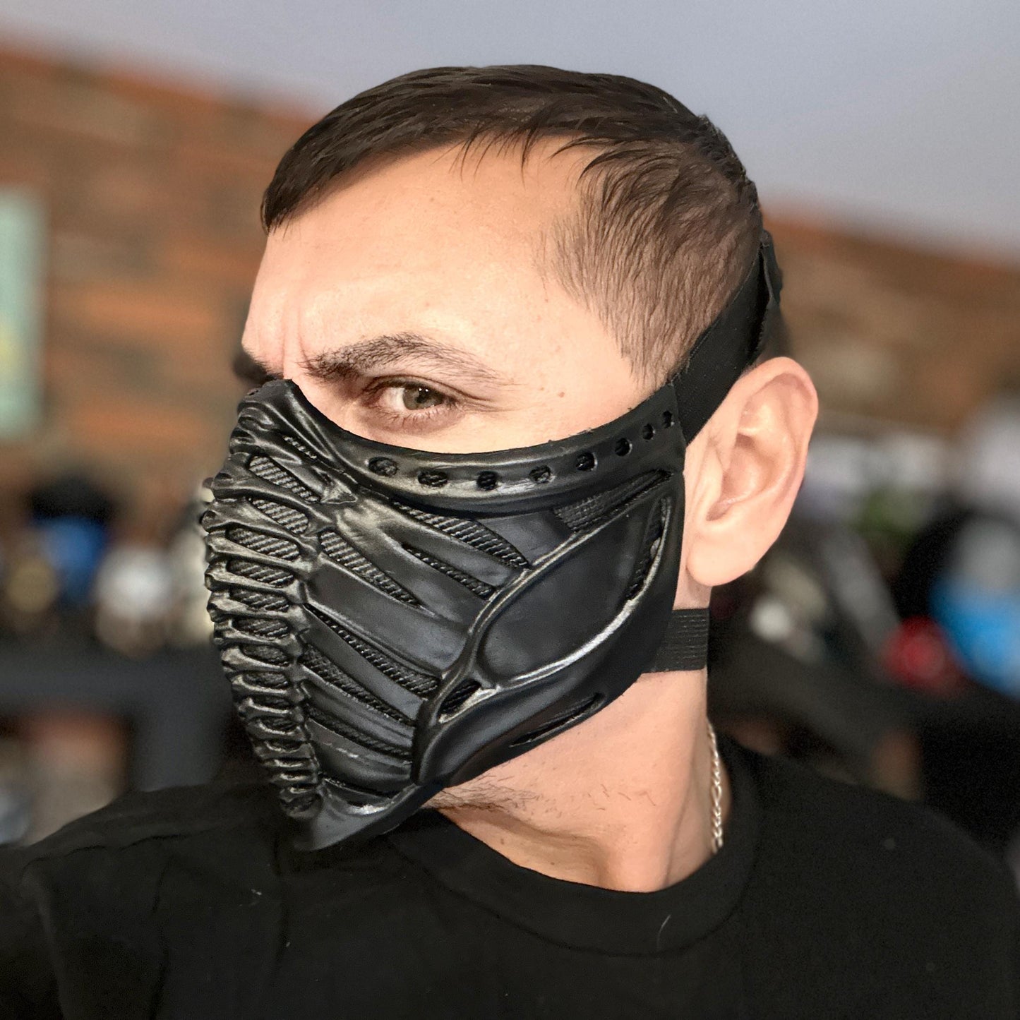 Noob Saibot mask from Mortal Kombat 1 - Havik's creation