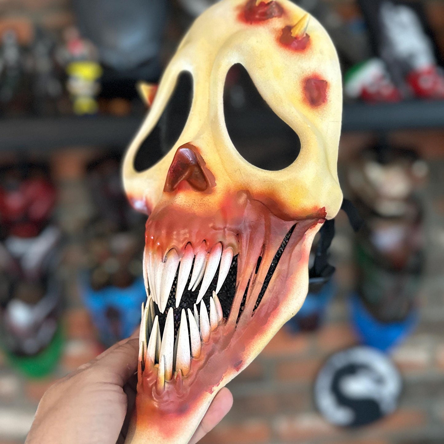 Ghostface mask - Baraka's Nightmare