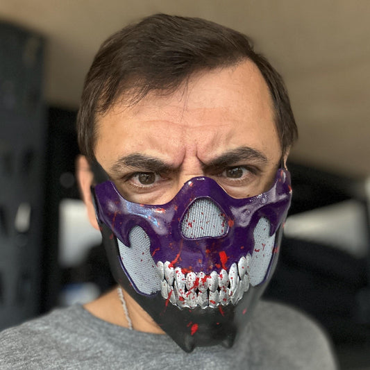 Mileena mask from Mortal Kombat 11 - Sadakui Kombat mask
