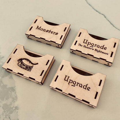 Box organizer for Bloodborne card game