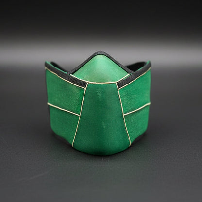 Reptile mask from Mortal Kombat 1 - Face of Zaterra
