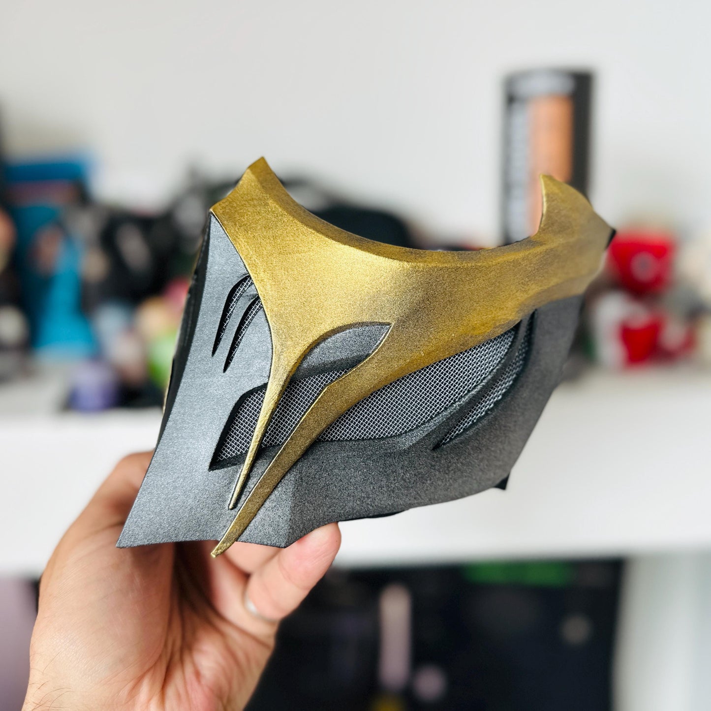 Sub Zero mask from Mortal Kombat 1 - Cold Shards