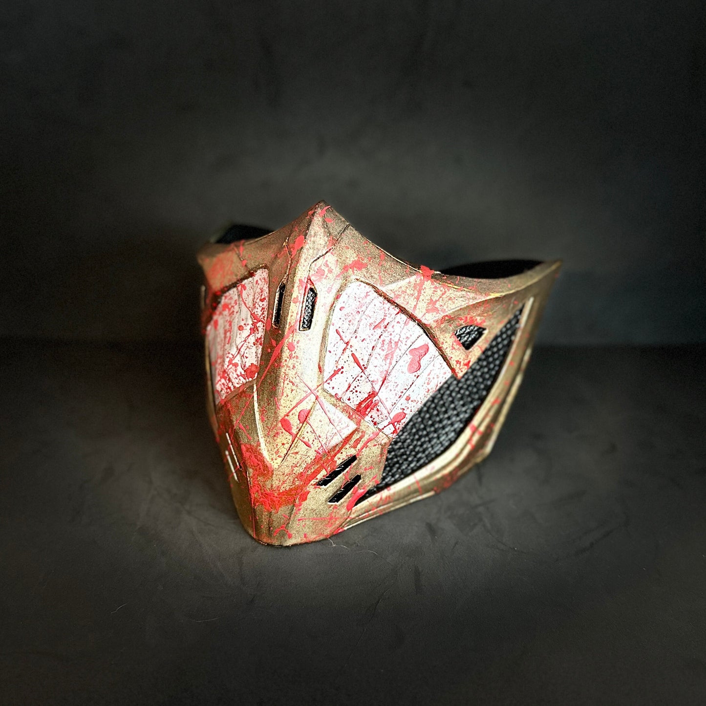 Scorpion mask from Mortal Kombat 1 - Hanzo's Mentor