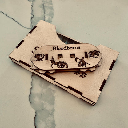 Box organizer for Bloodborne card game
