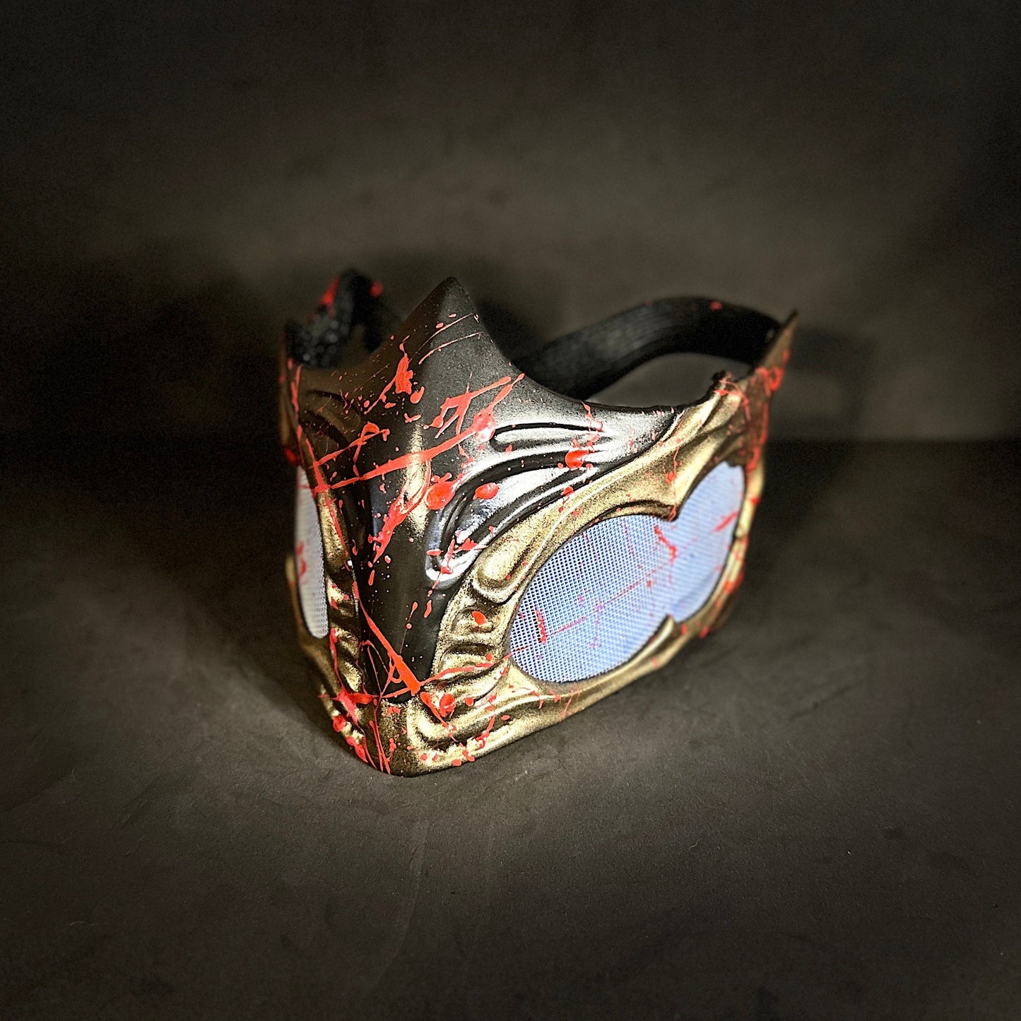 Sub Zero mask from Mortal Kombat 1 - Polar Vortex