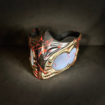 Sub Zero mask from Mortal Kombat 1 - Polar Vortex
