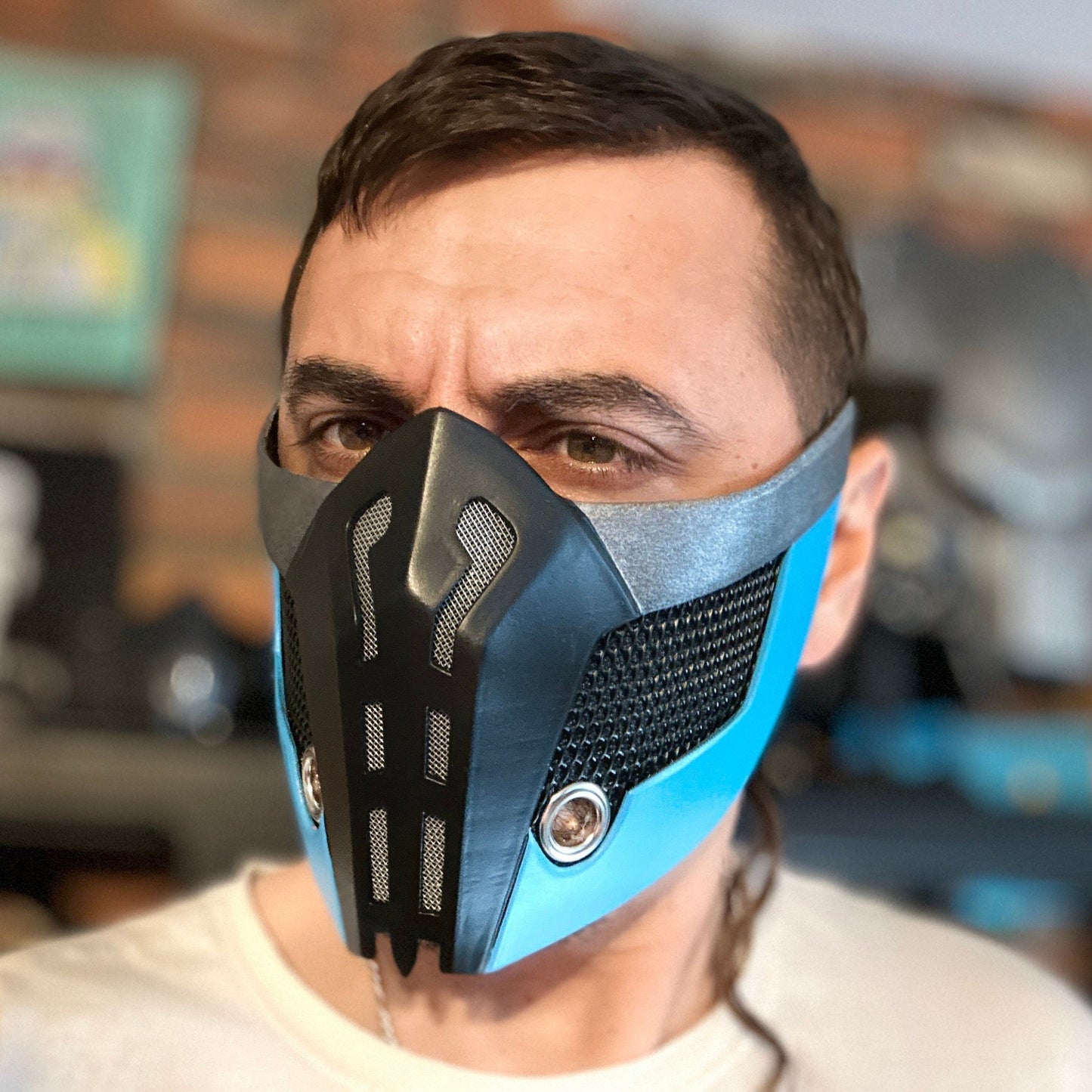 Sub Zero mask from Mortal Kombat 11 - Reborn